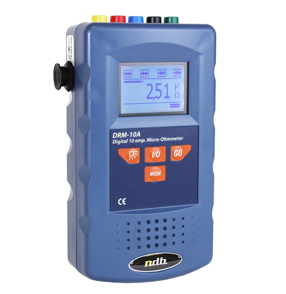 DRM-10A – 10A micro-ohmmeter